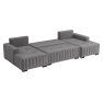 Rohová rozkladacia sedačka v tvare U Pulah U