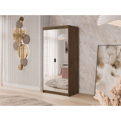 Skriňa Melen 2D so zrkadlom