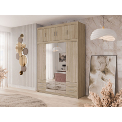 Zrkadlová skriňa Melen 4D6S + nadstavec