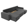 Rohová sedačka s funkciou spania Easton U