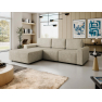 Rohová sedačka s funkciou spania Bezabi L