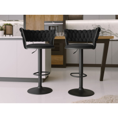 Set barových stoličiek Archie BS-1141/BK