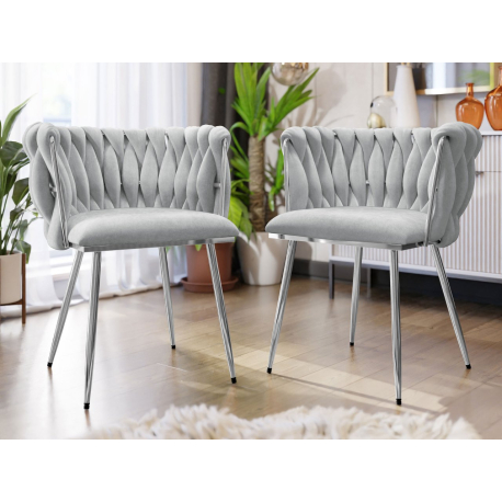 Set 2ks čalúnených stoličiek Archie DC-1142/CM