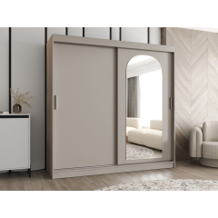 Šatník so zrkadlom Kreloin 200