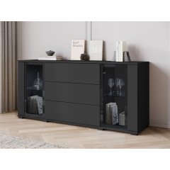 Široká komoda Hedvis SB 150 2D3S