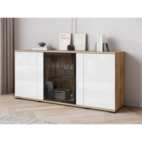 Komoda s dvierkami Hedvis SB 154 4D