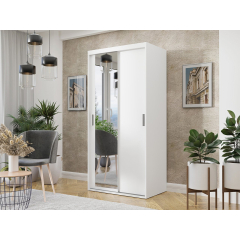 Šatník so zrkadlom Missisipi 100