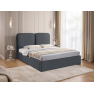 Čalúnená posteľ s úložným priestorom Liror
