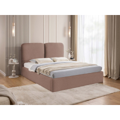 Čalúnená posteľ s úložným priestorom Liror