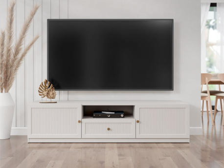 TV skrinka/stolík s krbom Keriste 2D1SZ