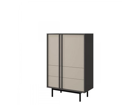 Regál Wektus 2S2D WK05