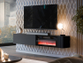 TV skrinka s krbom Bamali 200 EF TV skrinka s krbom Bamali 200 EF