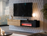 TV skrinka s krbom Bamali 200 EF TV skrinka s krbom Bamali 200 EF