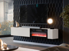 TV skrinka s krbom Bamali 200 EF