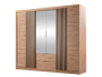 Šatníková skriňa so zrkadlom Nojan 250 Šatníková skriňa so zrkadlom Nojan 250