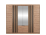 Šatníková skriňa so zrkadlom Nojan 250 Šatníková skriňa so zrkadlom Nojan 250