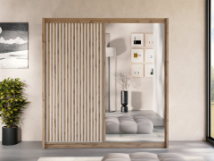 Šatníková skriňa so zrkadlom Guonti 203 L