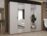 Šatníková skriňa so zrkadlom Umonca 250 Šatníková skriňa so zrkadlom Umonca 250