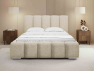 Čalúnená manželská posteľ Lisko Boucle