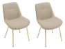 Set 2 ks jedálenských stoličiek Archie DC-1084/GL Boucle