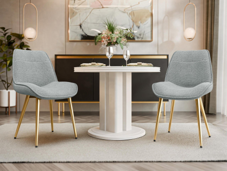 Set 2 ks jedálenských stoličiek Archie DC-1084/GL Boucle