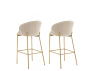 Set 2 ks barových stoličiek Archie BS-1258/GL