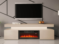 TV skrinka s krbom Lestirola Bis EF 2D 190