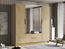 Šatníková skriňa so zrkadlom Betaso II 200
