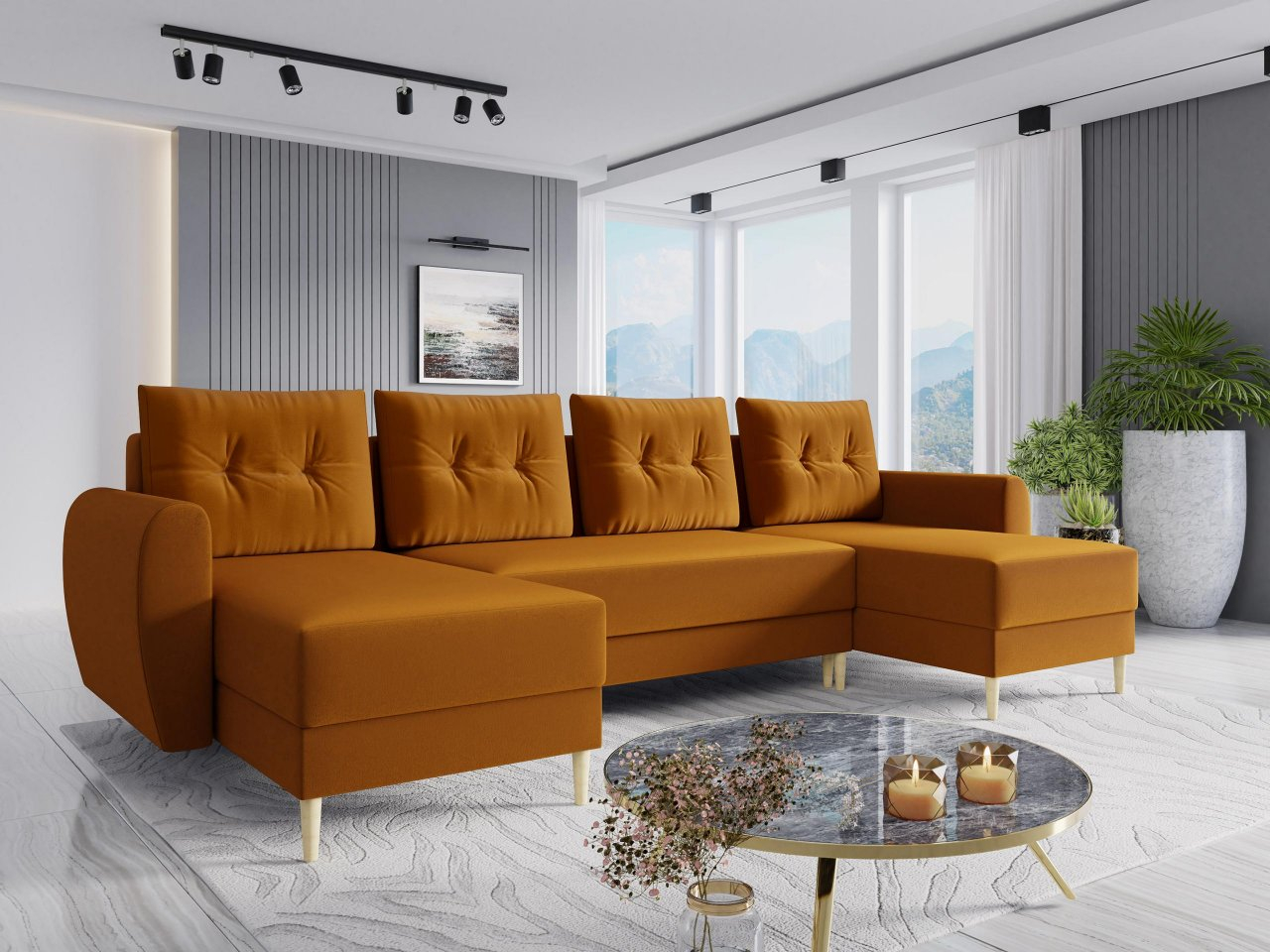 Rozkladacia sedačka Kukle U Rozkladacia sedačka Kukle U