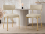 Set 2 ks čalúnených stoličiek Archie DC-1176/GL