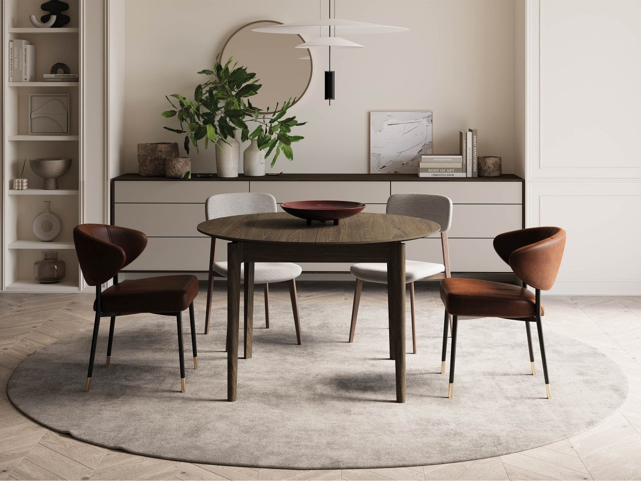 Rozkladací jedálenský stôl Plot PT-04 Rozkladací jedálenský stôl Plot PT-04