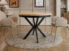 Okrúhly rozkladací stôl Azglo 100