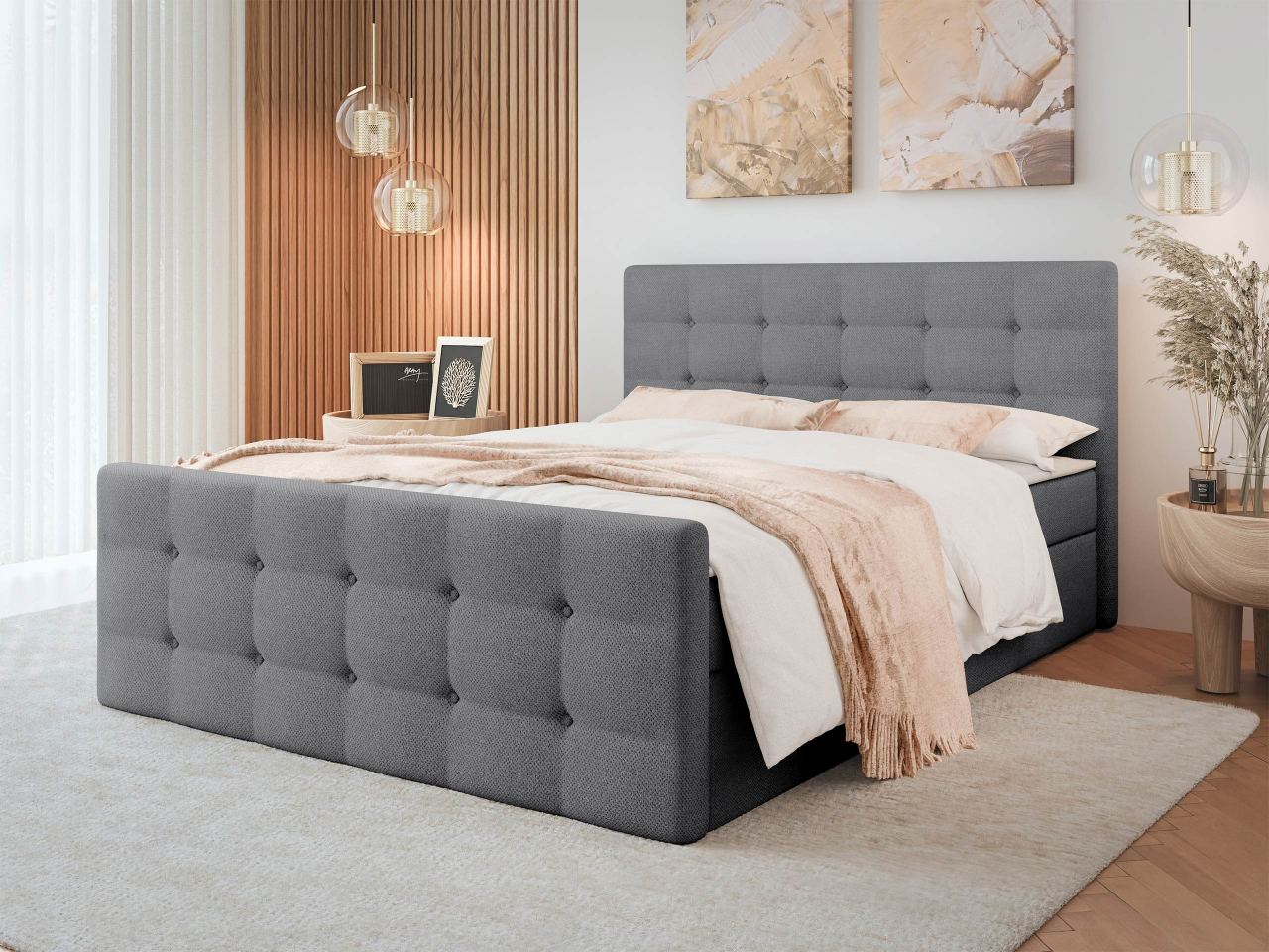 Kontinentálna posteľ Peregryn 1 Kontinentálna posteľ Peregryn 1