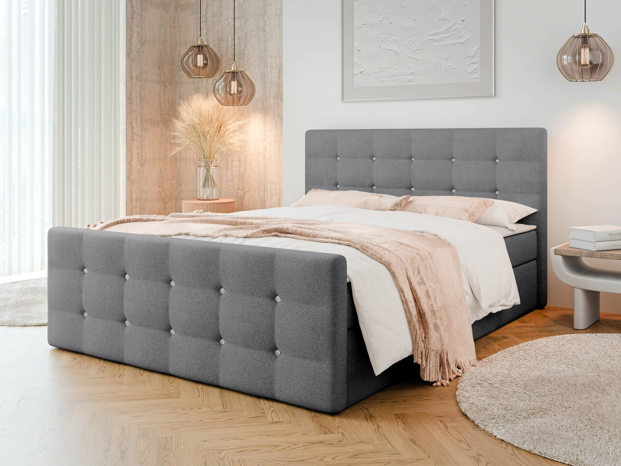 Kontinentálna posteľ Akvore