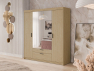 Šatníková skriňa so zrkadlom Melen 4D