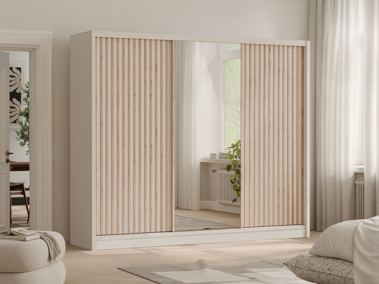 Šatníková skriňa Guonti Lux 250