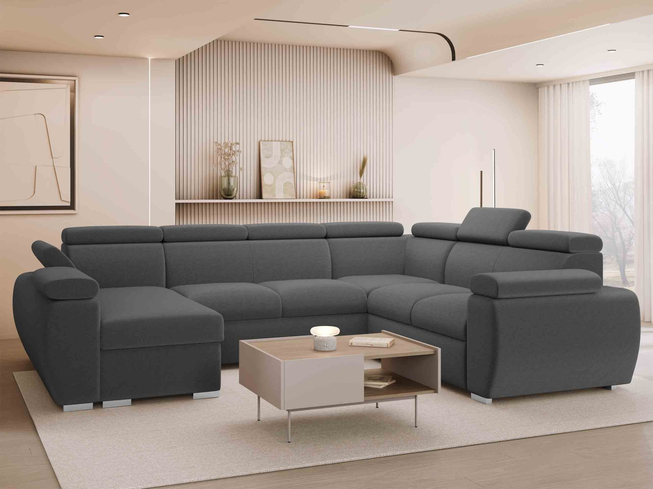 Rohová sedačka Giza U