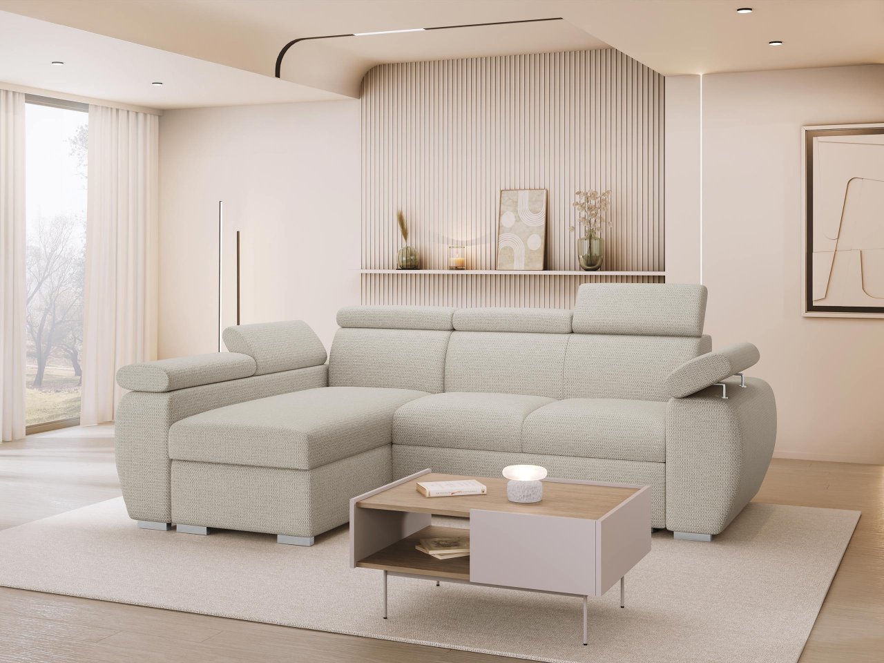 Rohová sedačka Giza Mini