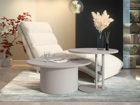 Set 2 konferenčných stolíkov Zalisio Kasmir