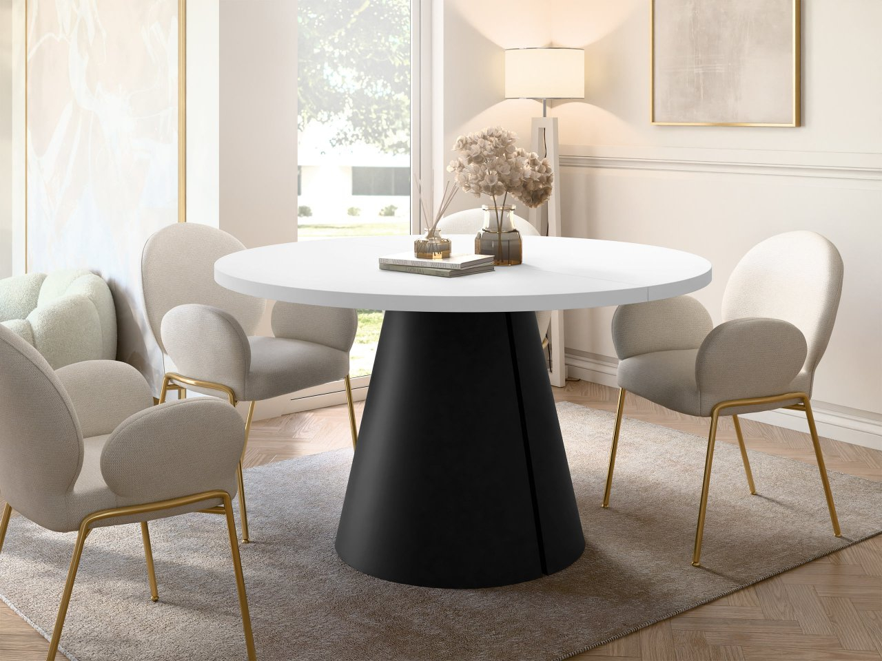 Rozkladací jedálenský stôl Lasire 100 Rozkladací jedálenský stôl Lasire 100