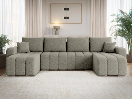 Rohová sedačka v tvare U Wiator U Boucle