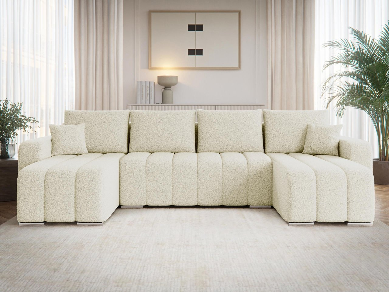 Rohová sedačka v tvare U Wiator U Boucle Rohová sedačka v tvare U Wiator U Boucle