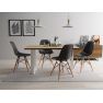 Moderný stolík Scarlett 200 + sada štyroch stoličiek Betty