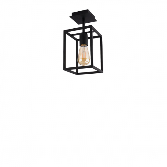 Stropná lampa Crate Black 9045