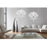 Závesná lampa Katerina White I 5208