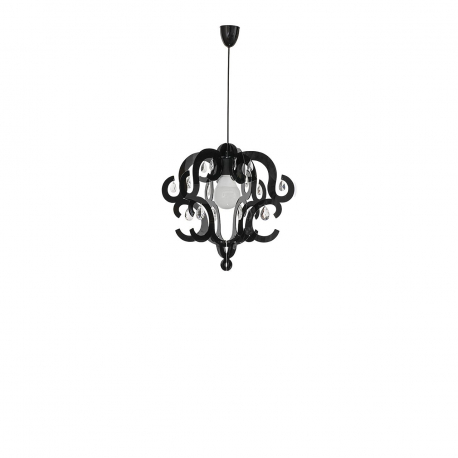 Závesná lampa Katerina Black I 5211