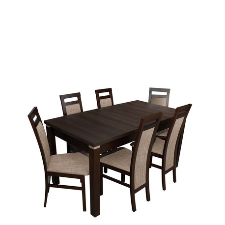 Stôl a stoličky pre 6 osôb - RK025