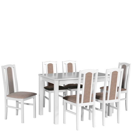 Skladací stôl so 6 stoličkami - AL11