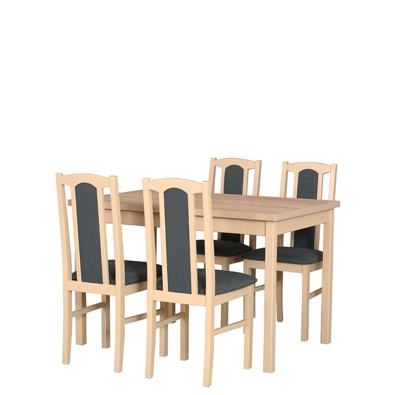 Skladací stôl so 4 stoličkami - AL69