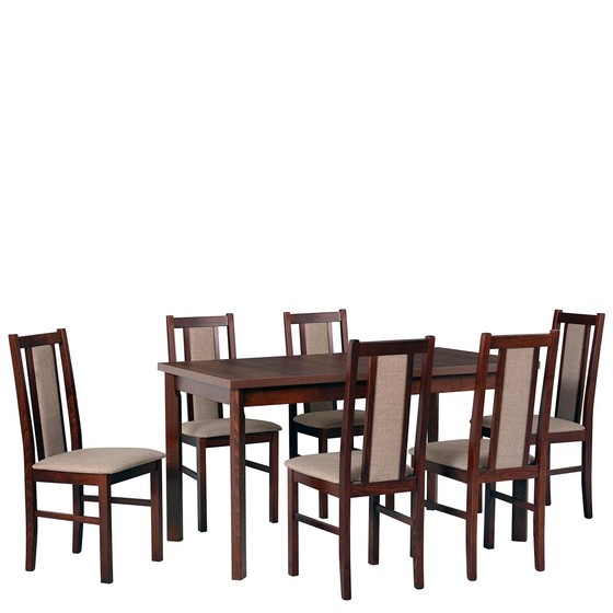 Jedálenský stôl so 6 stoličkami AL74